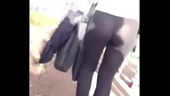 Preview 2 of Chut Se Blood Chudai - Perfect Candid Leggings Ass