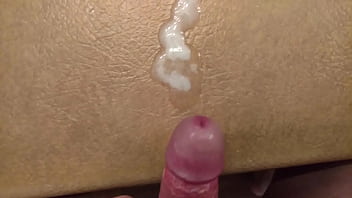 Preview 2 of College Malu - Cum on bathroom counter
