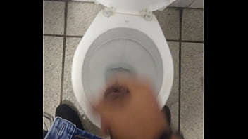 Preview 2 of Animalmsex - Novinho tocando uma no banheiro da faculdade