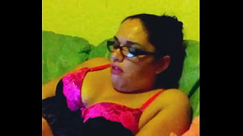Preview 2 of Grandpa Vs Family - TgMia in sexy lingerie smoking before sucking off neighbor