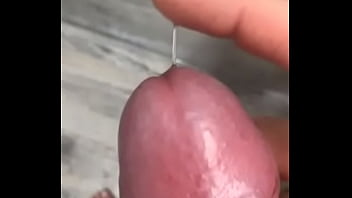 Preview 2 of Homemade Gape - Precum Big Cock - Pink penis Hot