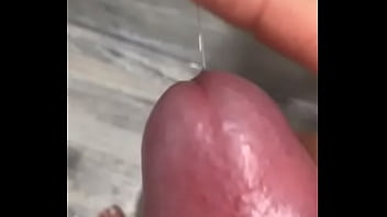 Preview 4 of Homemade Gape - Precum Big Cock - Pink penis Hot