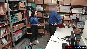 Preview 1 of Sexwife Bdsm Bull Insemination - Busty latina fake teen LP officer got caught and fucked