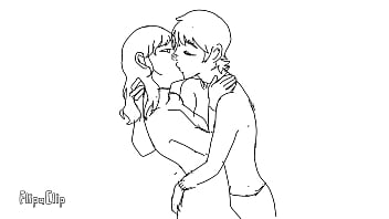 Preview 4 of Nipples Pilaj - Kiss animation