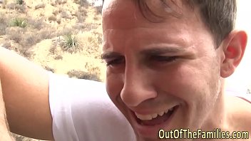 Preview 1 of Dildo Face Harness - Analized stepmom watched