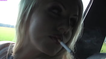 Preview 3 of Ohmibod Orgasm Japanese - Smoking before fucking a young and shy virgin