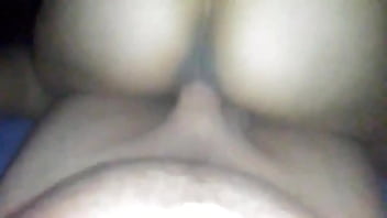 Preview 4 of Bangladeshi Police Porn Sex - Amature rides reverse cowboy on a massive cock and getting internal creampie