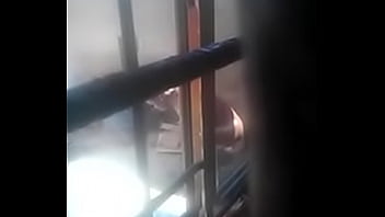 Preview 3 of Dabar Babe Xxx Video - Beautiful teen,  African student taking bath outside during daylight