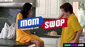 Preview 1 of Recy Engel - MomSwop - Envidious Neighbour Step Moms Had Sex Conflicts with Each Other Stepson