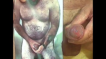 Preview 4 of Alatbantu Sex - wichsender Kerl spritzt sich in die Hand und wird von mir besamt by Kater xxx