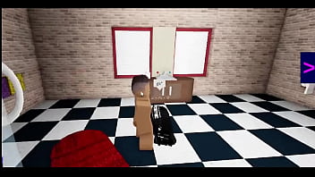 Preview 2 of Blue Eyes Cock Riding - Roblox: rich emo girl fucks a bbc