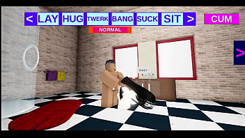 Preview 3 of Blue Eyes Cock Riding - Roblox: rich emo girl fucks a bbc