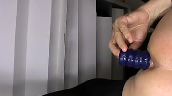 Preview 3 of Teen Sex Monia Lyon - Dildo anale colorato da 70 Cm N