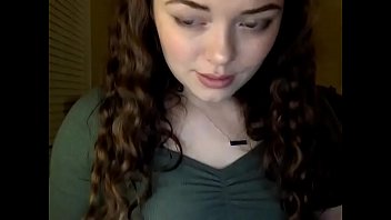 Preview 2 of Michelle H Red Fox Video - Beautiful babe with good tits playing on cam | full version - webcumgirls.com