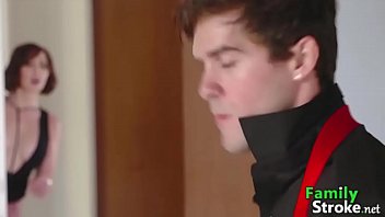 Preview 1 of Indinasax - FamilyStroke: New Stepson&#039_s Job Gift by Whore Stepmom