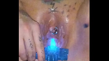 Preview 1 of Ass Spage - New Amateur Side Show!!Early Winter Special !Progress on stretching my Piss Hole !!! Watch my Smooth wet Pussy cum from the Training !!!!! Big Natural Tits!!!! GlowStick Show !!Watch till the End !!!!