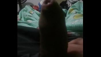 Preview 2 of Oil On Dick - Mostrando minha rola
