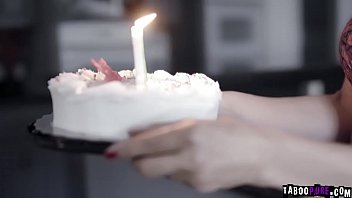 Preview 1 of Stepdaughter Bondage - Sarah Vandella and Tommy Gunn birthday threesome with teen dauther.