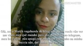 Preview 1 of Shillong Hotel Sex - Ol&aacute_ pessoal esse &eacute_ meu v&iacute_deo que mandei para uns machos l&aacute_ no telegram,  o meu boi Felipe n&atilde_o falar nada n&atilde_o ele deixa que eu  mete o chifre nele.