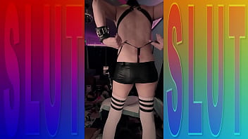 Preview 1 of Emma Starr Sperma Studio - Kinky hooded bondage slut Michael fucks asspussy with two toys
