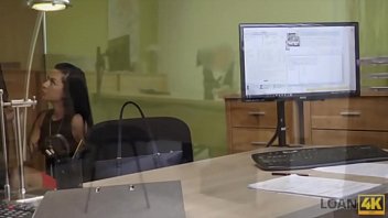 Preview 3 of Xvideo Pilipino - LOAN4K. Hot brunette bitch pays with sex to get access to her money