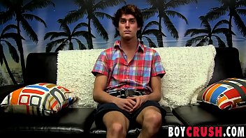 Preview 2 of Hard Xnxx Braza - Thought provoking twink has an interview and masturbates