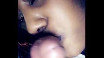 Preview 4 of Big Boobs Indian Aunty Hot Sex - Sucking my boyfriend boss for his raise