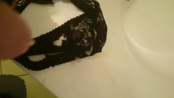Preview 3 of Masry Xxx Girls Office - cum on pantie