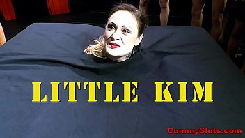 Preview 1 of Sexymobi - Chubby German Cumwhore Milf Gangbanged &amp_ Bathed In Goo