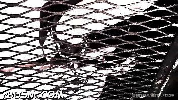 Preview 2 of Tie Me Up And Make Me Cum Hard - Gagged and fastened up gal gets her clits pleasured