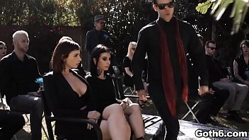 Preview 1 of Bra Hot Video - Goth girl Marley Brinx fucked at the