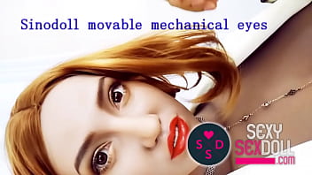 Preview 2 of Mother Bitit - Sinodoll movable mechanical eyes at SexySexDoll.com