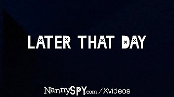 Preview 2 of Sandra Und Sohn - NANNYSPY step Dad Makes His WATCH him FUCK his NANNY Girlfriend