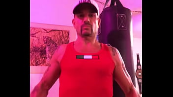 Preview 2 of X X X H O T V Ide O - WORKING OUT BICEP CURLS  MAXXX LOADZ LOVES TO WORKOUT &amp_ LOVES TO FUCK