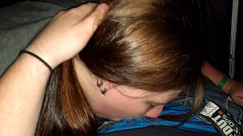 Preview 4 of Lily Rader Blocked - Mandi gives head in dollar general parking lot