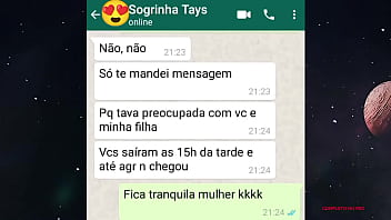Preview 1 of Phim Sex Bo Chong Me Vo - Traindo a esposa crente com a sogra evang&eacute_lica da bunda grande