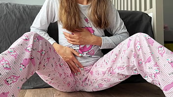 Preview 1 of Toy Shoppe - stepsister small boobs in pajama fuck finger pussy and squirting cum close up