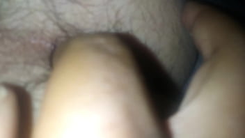 Preview 1 of Xxx Full Hard Rups - Black Chick Finger Teases White Mans Asshole