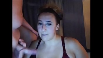 Preview 1 of As He Maree - Amateur BBW MILF Deepthroat Cock on Homemade Webcam MILFWebcamShow.com