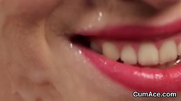 Preview 4 of Girl With Teacher Full Story - Hot doll gets cumshot on her face swallowing all the charge