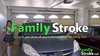 Preview 2 of Housewife Kwlly - Asian student Stepdaughter Anal Eating - FamilyStroke.net - Sami Parker