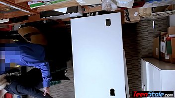 Preview 1 of Hiba Porn Alger - Pale emo teen shoplifter punish fucked by a LP officer