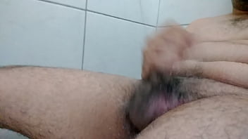 Preview 2 of Mom Simol Son - Me masturbando no chuveiro