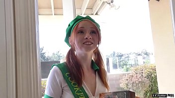 Preview 1 of Dog And Giral Fucig Video - Athena Rayne Is A Hot Teen Babe That Loves To Fuck