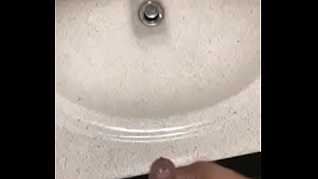 Preview 2 of Pool Asian Teen Fuck - Cumming in sink
