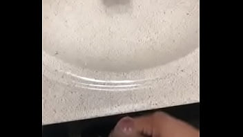 Preview 1 of Pool Asian Teen Fuck - Cumming in sink
