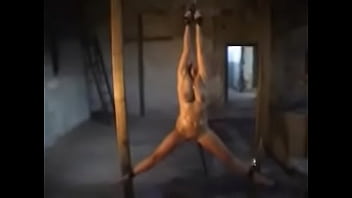 Preview 1 of Thailand Porno Sexxx - Busty Slave Tied Up and Suspended