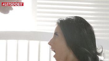 Preview 2 of Phim Sex May Bay - LETSDOEIT - #Nelly Kent - Romanian Babe Loves Quickie Before Dinner