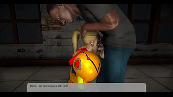 Preview 4 of Hd Anty Boob - Samus sucks dick in abandoned school