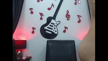 Preview 1 of Domino Presleyy - Young webcam lady doing anal with dildo,  sucking the same dildo and realy enjoy it